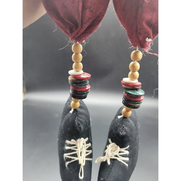 Reindeer Shelf Sitter w/ bead & button dangle legs - Super Cute! - Picture 5 of 5